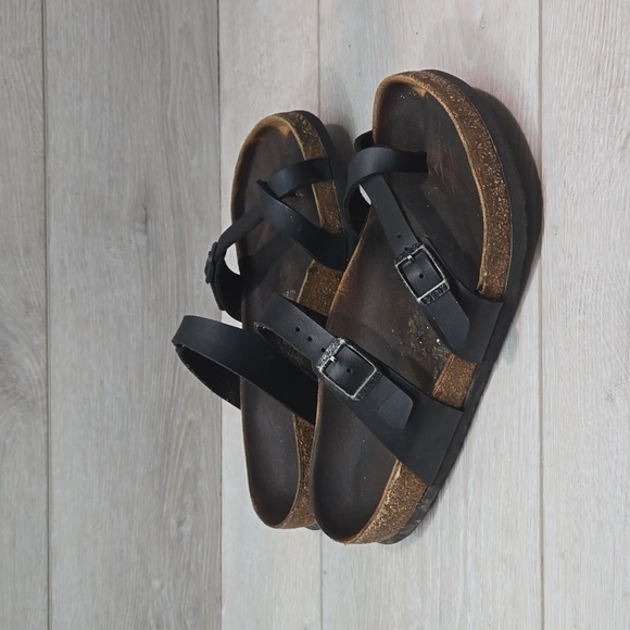 Birkenstock Women Mayari Loop Toe Sandals Flats shoes sz 37/6 Regular - Picture 1 of 14